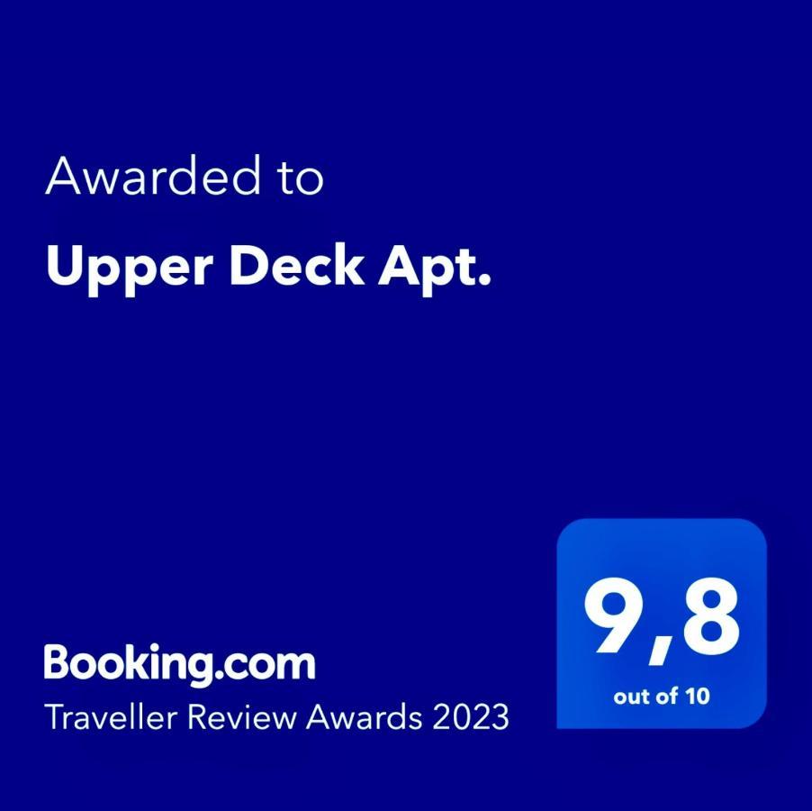 Apartmán Upper Deck Apt. Néa Péramos Exteriér fotografie