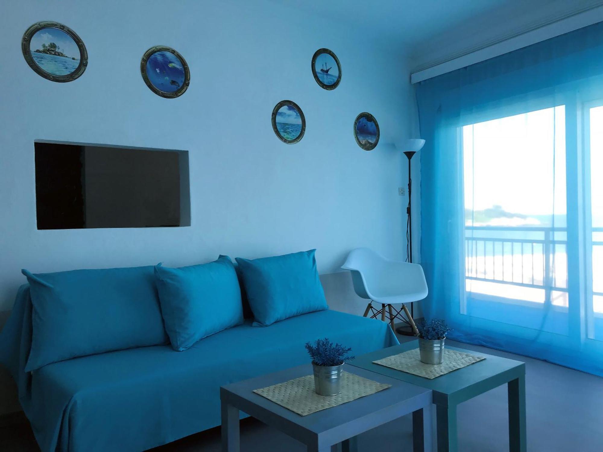 Apartmán Upper Deck Apt. Néa Péramos Exteriér fotografie
