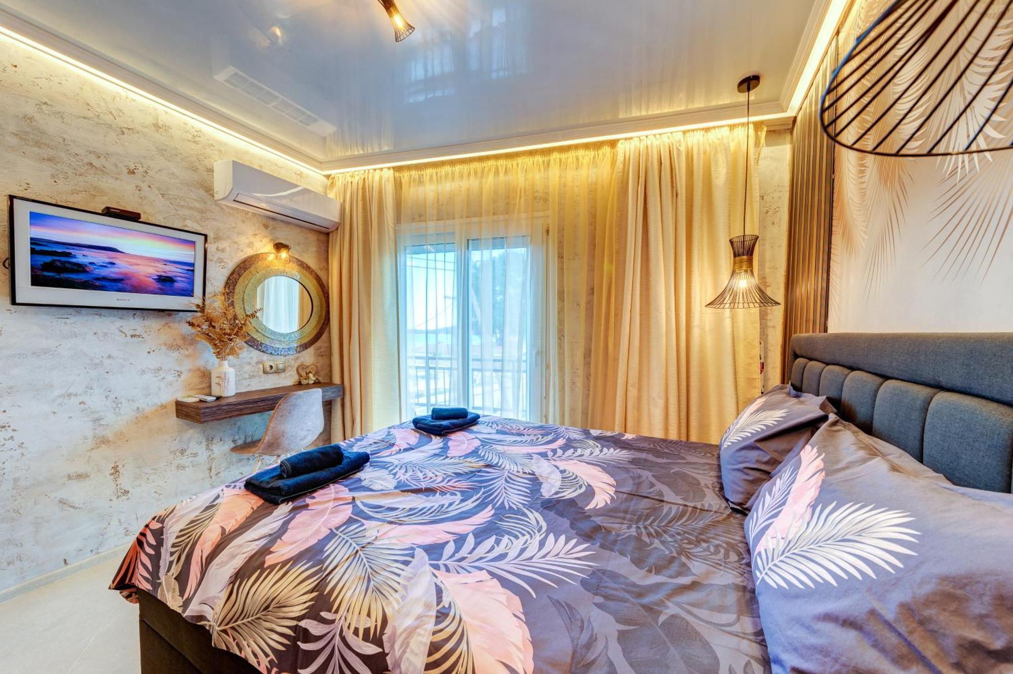 Apartmán Upper Deck Apt. Néa Péramos Exteriér fotografie